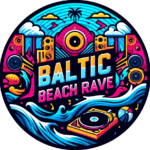 kreisrundes Logo der Baltic Beach Raves